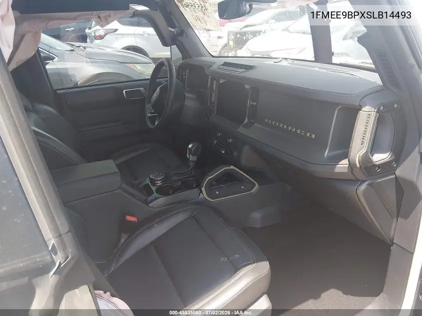 2025 Ford Bronco Badlands VIN: 1FMEE9BPXSLB14493 Lot: 45535560