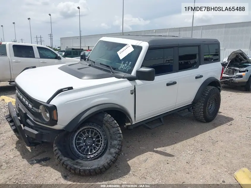 2025 Ford Bronco Big Bend VIN: 1FMDE7BH0SLA65488 Lot: 45604494