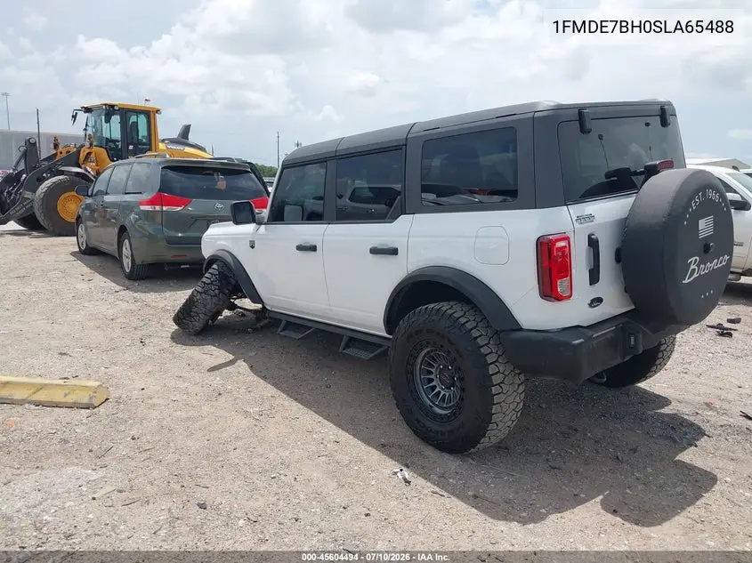 2025 Ford Bronco Big Bend VIN: 1FMDE7BH0SLA65488 Lot: 45604494