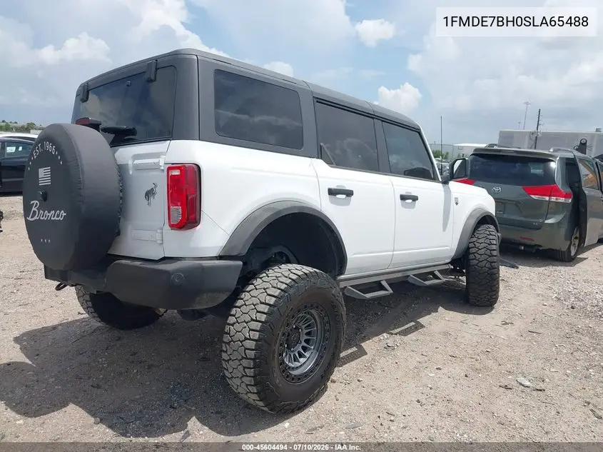 2025 Ford Bronco Big Bend VIN: 1FMDE7BH0SLA65488 Lot: 45604494
