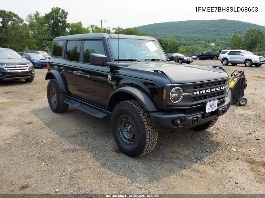 2025 Ford Bronco Big Bend VIN: 1FMEE7BH8SLD68663 Lot: 45618801