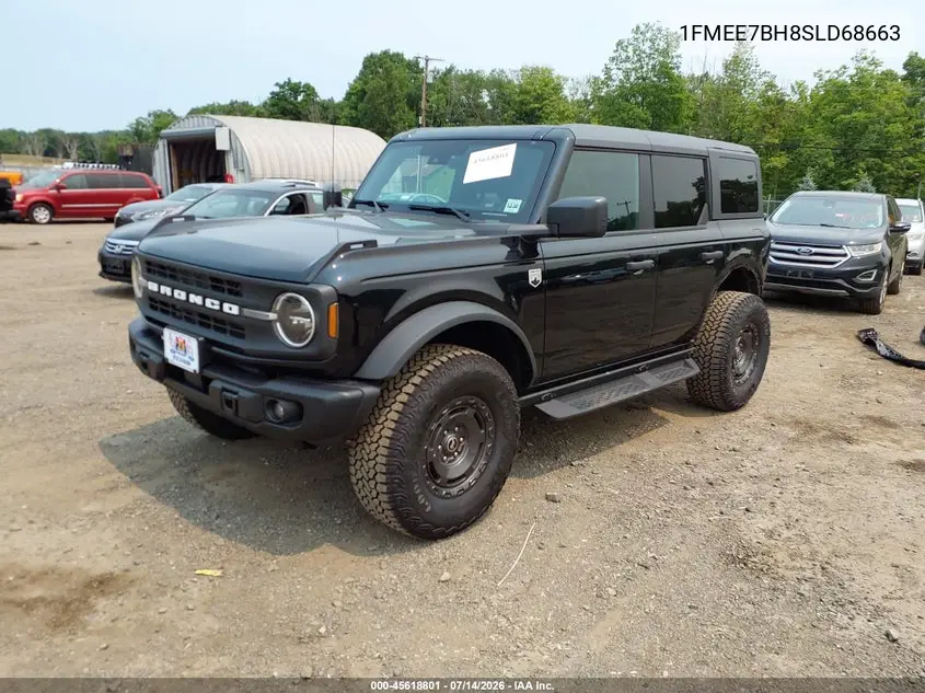 2025 Ford Bronco Big Bend VIN: 1FMEE7BH8SLD68663 Lot: 45618801