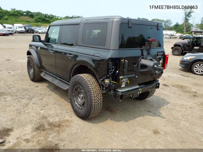 2025 Ford Bronco Big Bend VIN: 1FMEE7BH8SLD68663 Lot: 45618801