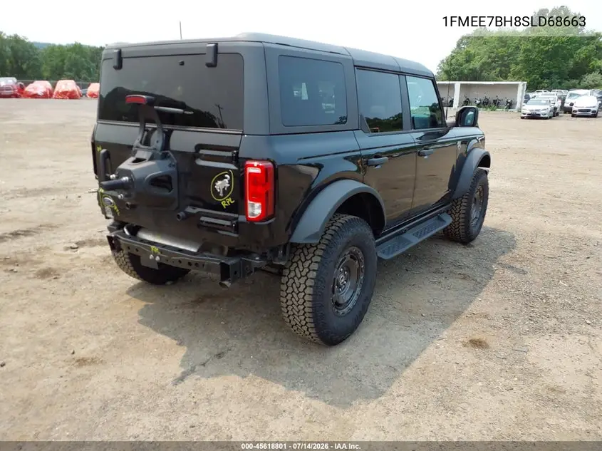 2025 Ford Bronco Big Bend VIN: 1FMEE7BH8SLD68663 Lot: 45618801