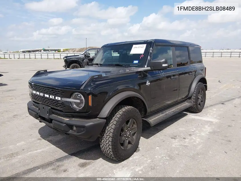 2025 Ford Bronco Outer Banks VIN: 1FMDE8BH2SLB08489 Lot: 45632342