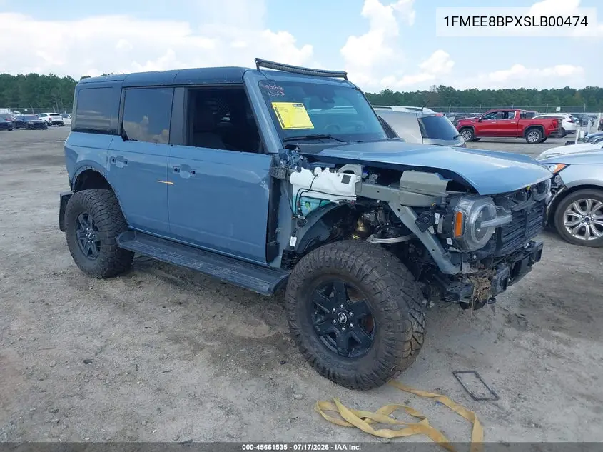 2025 Ford Bronco Outer Banks VIN: 1FMEE8BPXSLB00474 Lot: 45661535