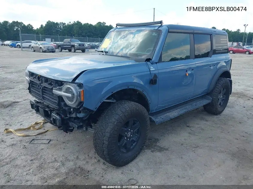 2025 Ford Bronco Outer Banks VIN: 1FMEE8BPXSLB00474 Lot: 45661535