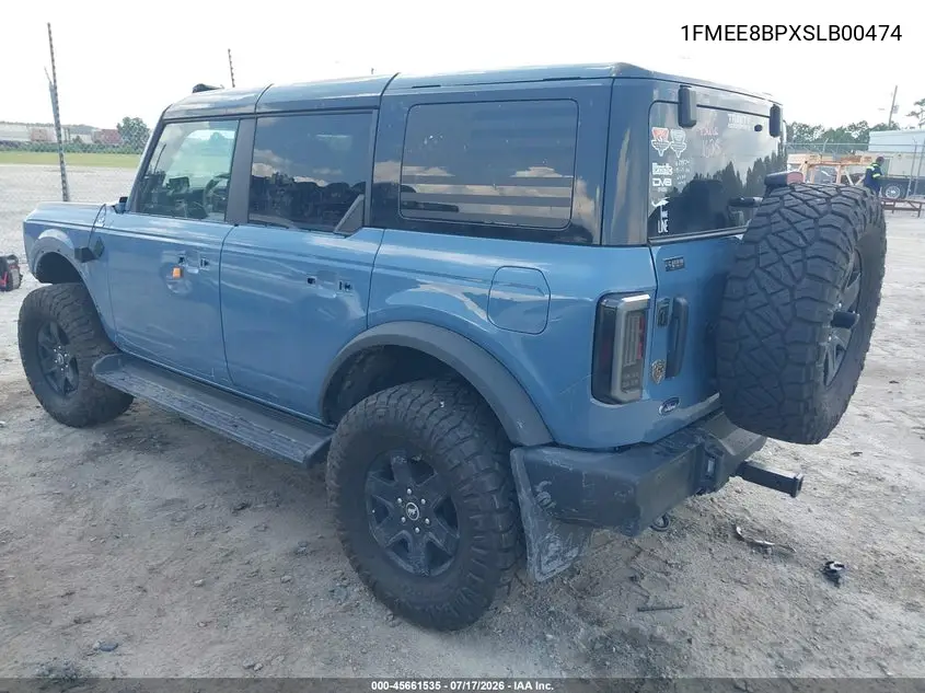 2025 Ford Bronco Outer Banks VIN: 1FMEE8BPXSLB00474 Lot: 45661535
