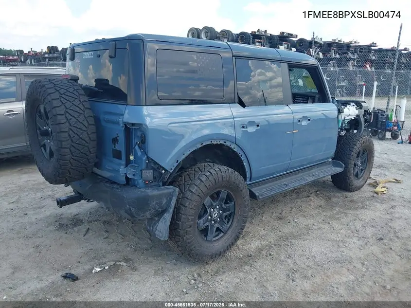 2025 Ford Bronco Outer Banks VIN: 1FMEE8BPXSLB00474 Lot: 45661535