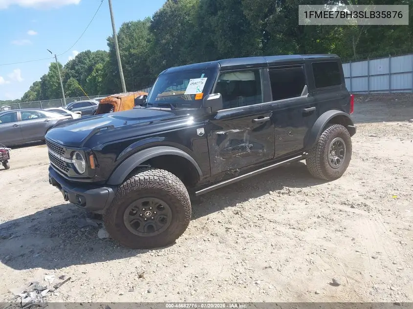 2025 Ford Bronco Big Bend VIN: 1FMEE7BH3SLB35876 Lot: 45682776