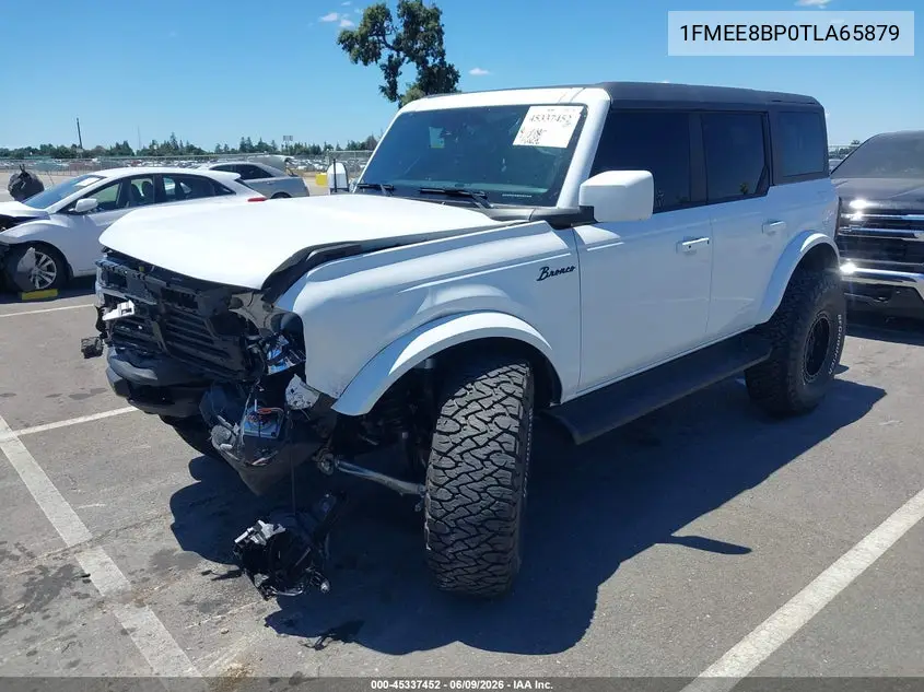 2026 Ford Bronco Outer Banks VIN: 1FMEE8BP0TLA65879 Lot: 45337452