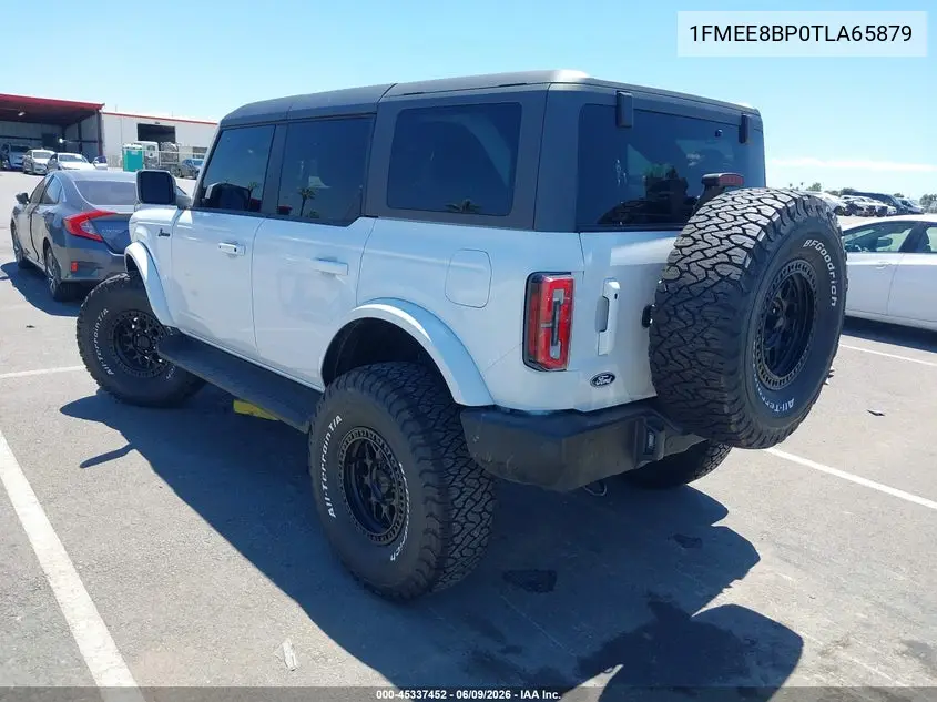 2026 Ford Bronco Outer Banks VIN: 1FMEE8BP0TLA65879 Lot: 45337452