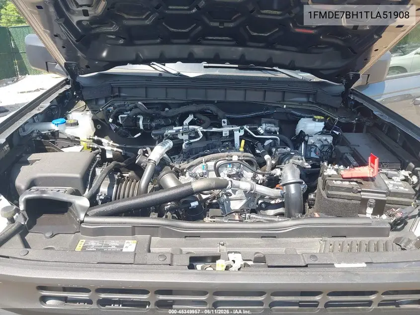 2026 Ford Bronco Big Bend VIN: 1FMDE7BH1TLA51908 Lot: 45349957