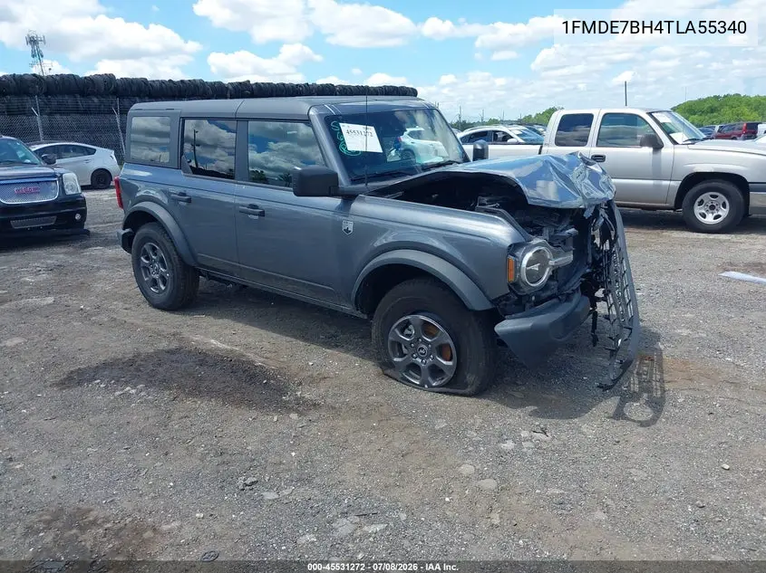 2026 Ford Bronco Big Bend VIN: 1FMDE7BH4TLA55340 Lot: 45531272