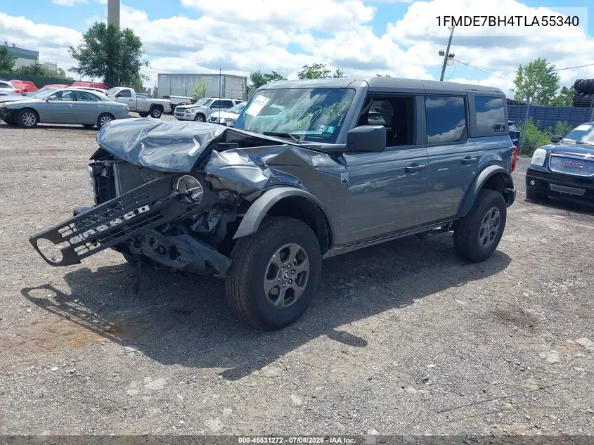 2026 Ford Bronco Big Bend VIN: 1FMDE7BH4TLA55340 Lot: 45531272