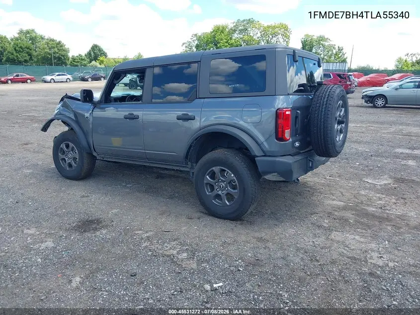 2026 Ford Bronco Big Bend VIN: 1FMDE7BH4TLA55340 Lot: 45531272