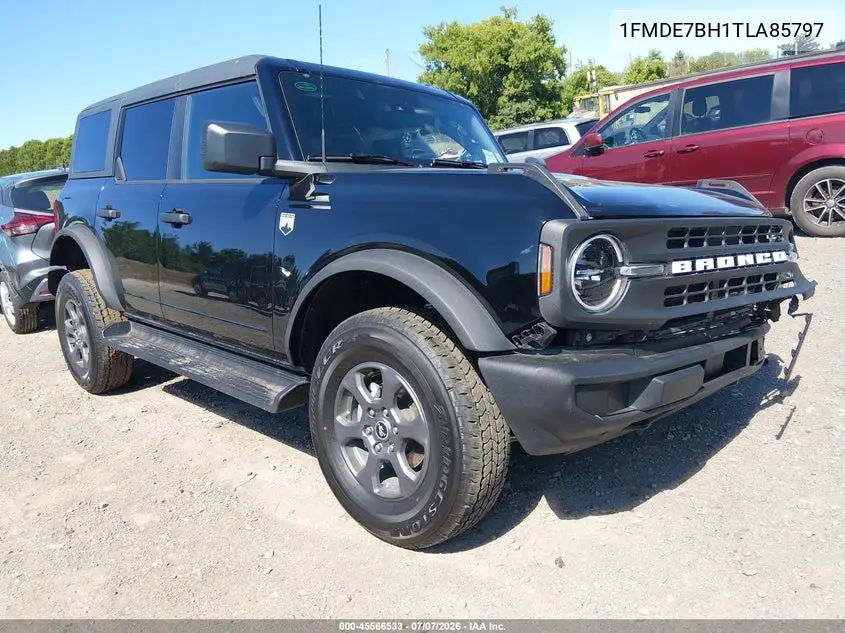 2026 Ford Bronco Big Bend VIN: 1FMDE7BH1TLA85797 Lot: 45566533