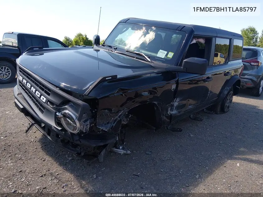 2026 Ford Bronco Big Bend VIN: 1FMDE7BH1TLA85797 Lot: 45566533
