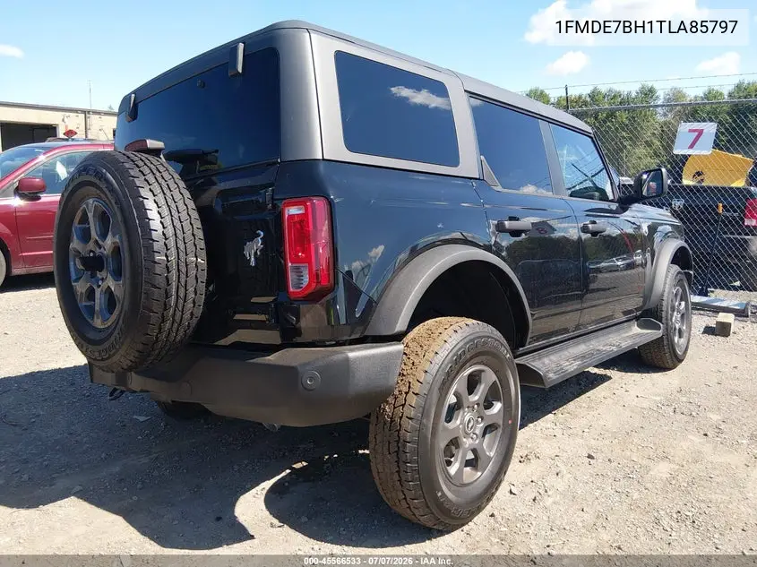 2026 Ford Bronco Big Bend VIN: 1FMDE7BH1TLA85797 Lot: 45566533