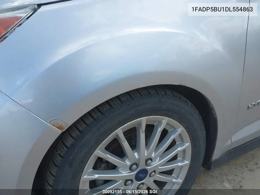 2013 Ford C-Max Sel VIN: 1FADP5BU1DL554863 Lot: 30092155