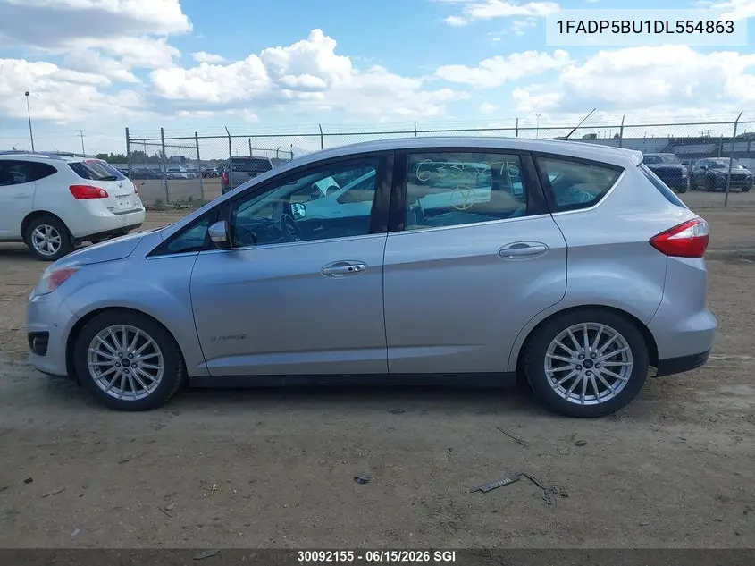 2013 Ford C-Max Sel VIN: 1FADP5BU1DL554863 Lot: 30092155