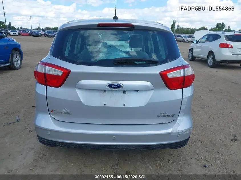 2013 Ford C-Max Sel VIN: 1FADP5BU1DL554863 Lot: 30092155