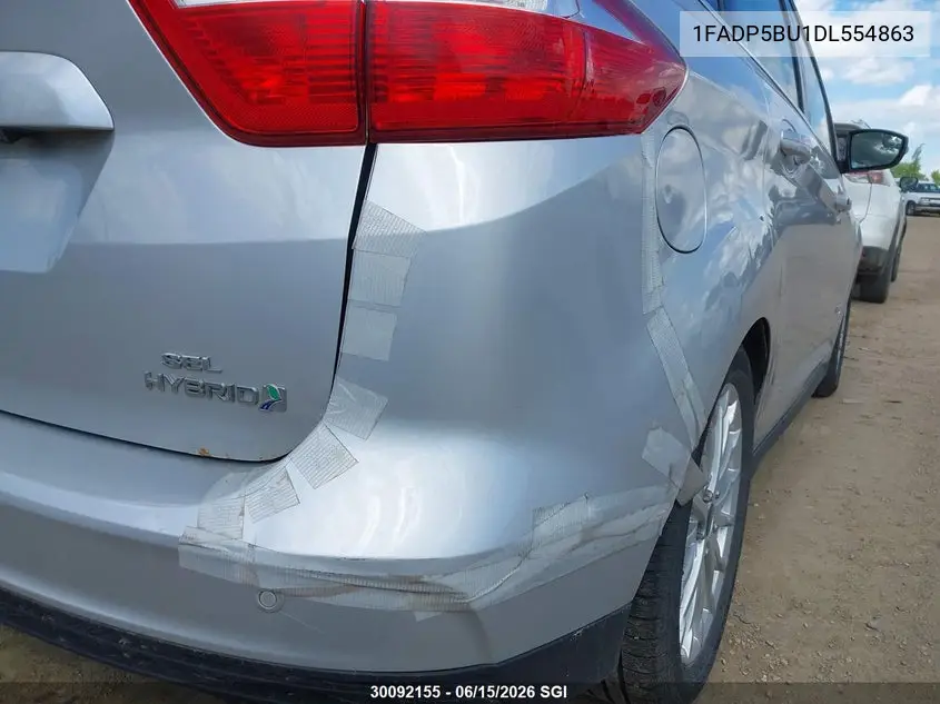 2013 Ford C-Max Sel VIN: 1FADP5BU1DL554863 Lot: 30092155