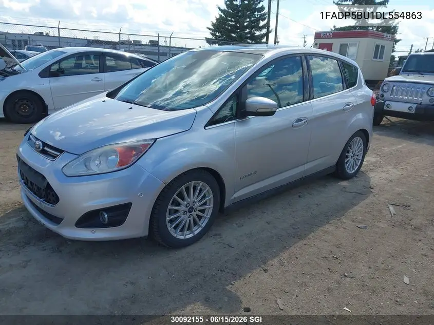 2013 Ford C-Max Sel VIN: 1FADP5BU1DL554863 Lot: 30092155