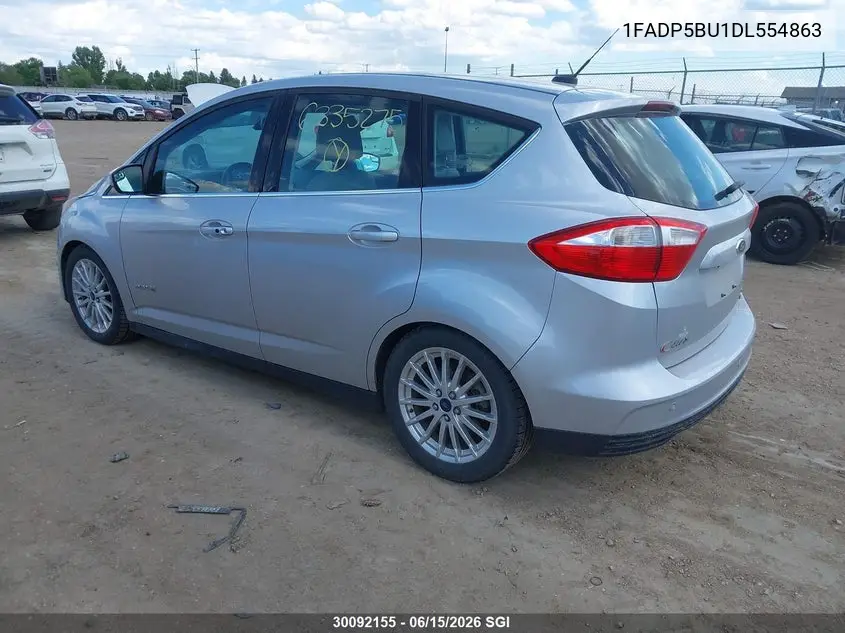 2013 Ford C-Max Sel VIN: 1FADP5BU1DL554863 Lot: 30092155