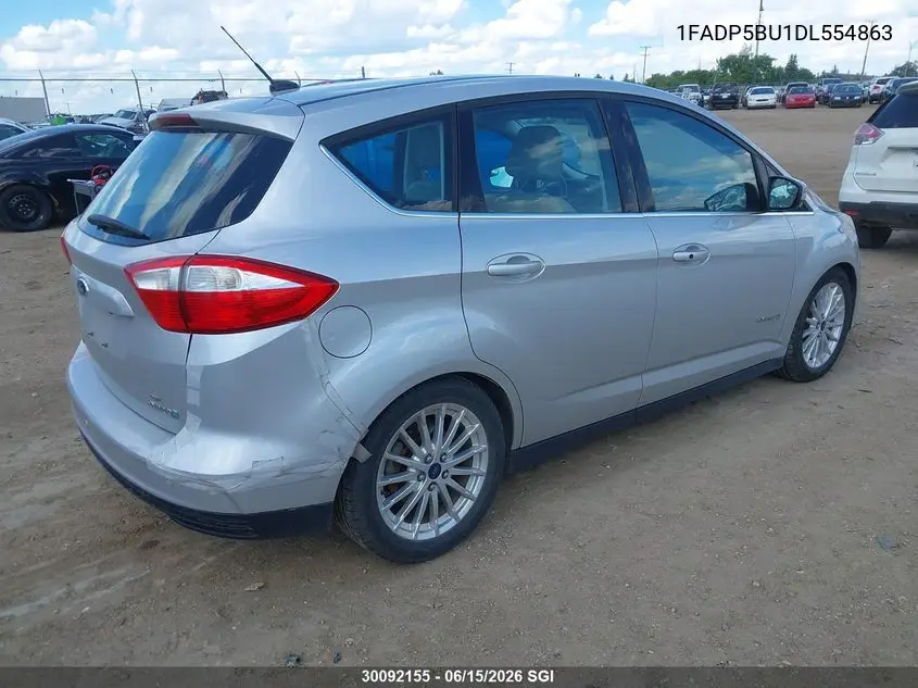 2013 Ford C-Max Sel VIN: 1FADP5BU1DL554863 Lot: 30092155