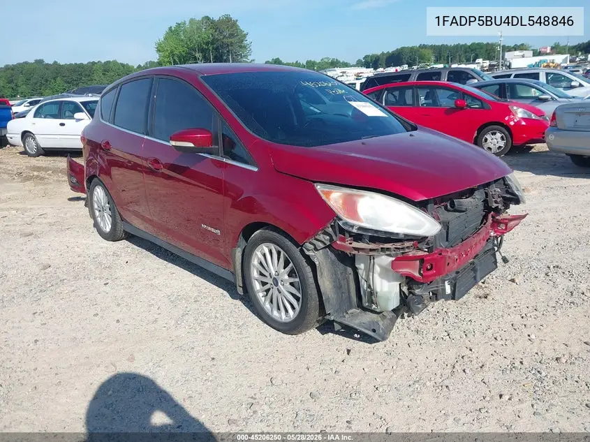 2013 Ford C-Max Hybrid Sel VIN: 1FADP5BU4DL548846 Lot: 45206250