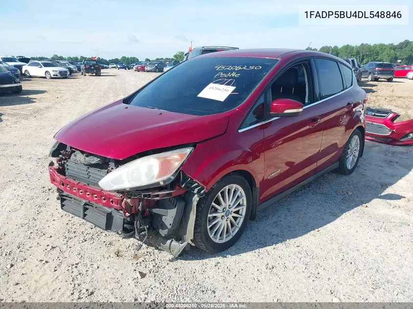 2013 Ford C-Max Hybrid Sel VIN: 1FADP5BU4DL548846 Lot: 45206250