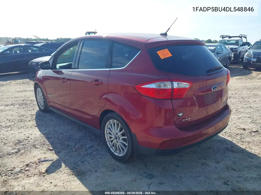 2013 Ford C-Max Hybrid Sel VIN: 1FADP5BU4DL548846 Lot: 45206250