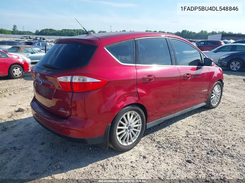 2013 Ford C-Max Hybrid Sel VIN: 1FADP5BU4DL548846 Lot: 45206250