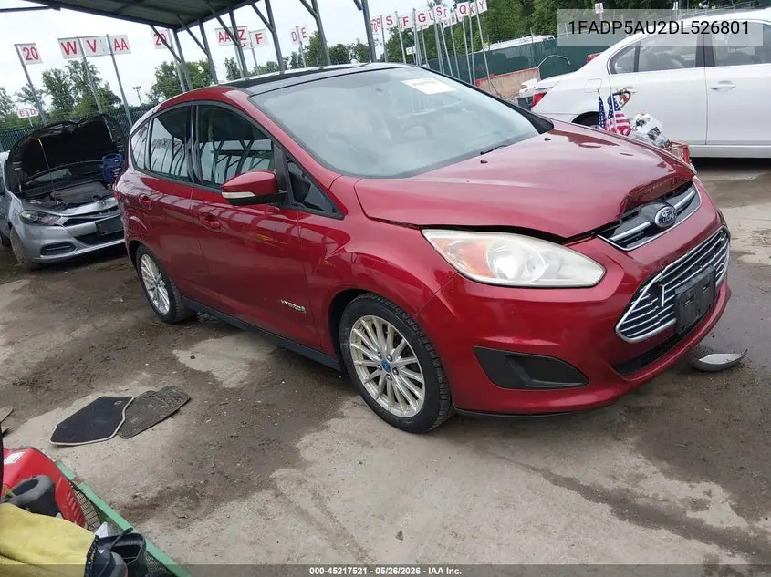 2013 Ford C-Max Hybrid Se VIN: 1FADP5AU2DL526801 Lot: 45217521