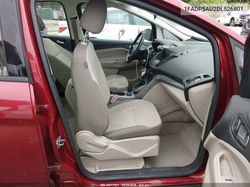 2013 Ford C-Max Hybrid Se VIN: 1FADP5AU2DL526801 Lot: 45217521