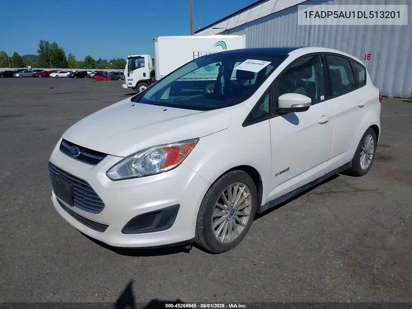 2013 Ford C-Max Hybrid Se VIN: 1FADP5AU1DL513201 Lot: 45266945