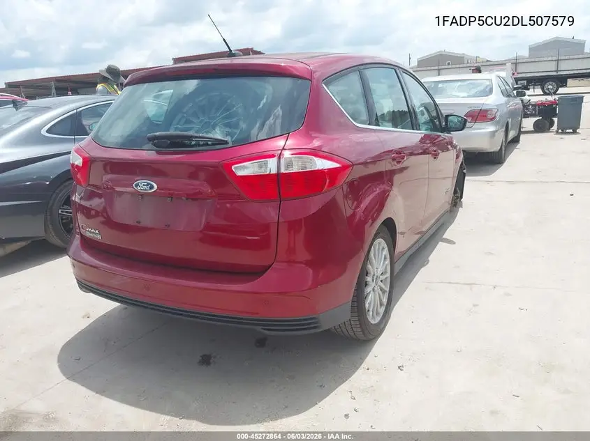 2013 Ford C-Max Energi Sel VIN: 1FADP5CU2DL507579 Lot: 45272864