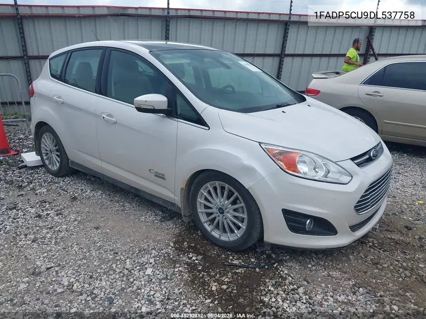 2013 Ford C-Max Energi Sel VIN: 1FADP5CU9DL537758 Lot: 45292812