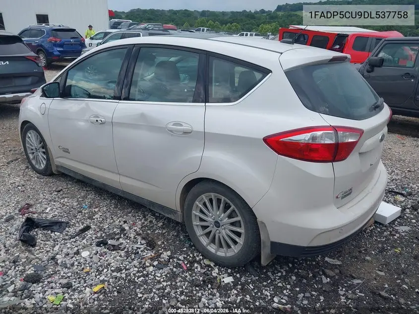 2013 Ford C-Max Energi Sel VIN: 1FADP5CU9DL537758 Lot: 45292812