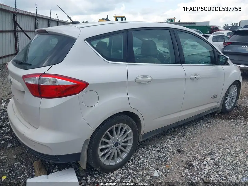 2013 Ford C-Max Energi Sel VIN: 1FADP5CU9DL537758 Lot: 45292812