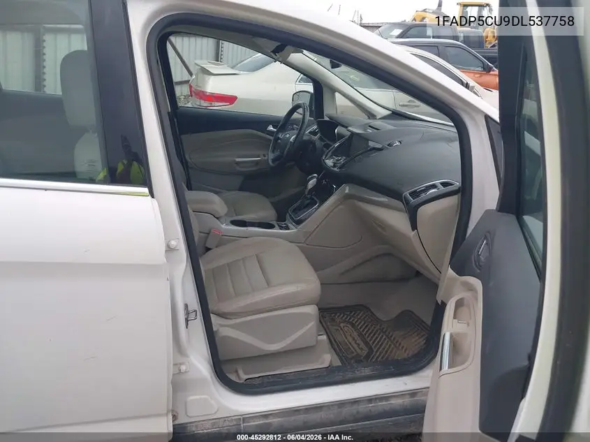 2013 Ford C-Max Energi Sel VIN: 1FADP5CU9DL537758 Lot: 45292812