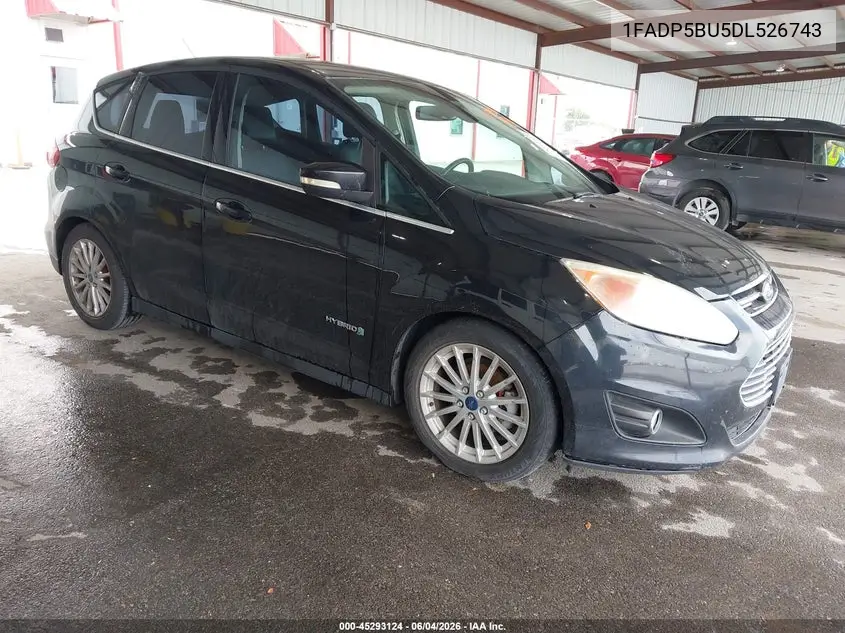 2013 Ford C-Max Hybrid Sel VIN: 1FADP5BU5DL526743 Lot: 45293124