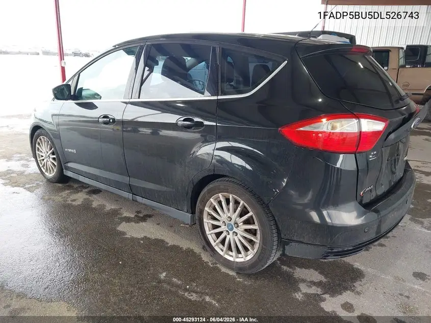2013 Ford C-Max Hybrid Sel VIN: 1FADP5BU5DL526743 Lot: 45293124
