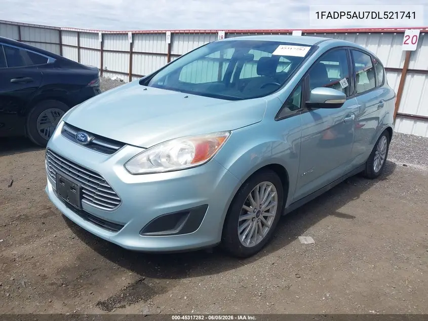 2013 Ford C-Max Hybrid Se VIN: 1FADP5AU7DL521741 Lot: 45317282