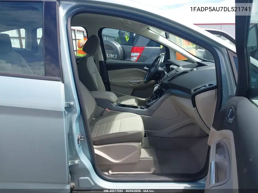 2013 Ford C-Max Hybrid Se VIN: 1FADP5AU7DL521741 Lot: 45317282