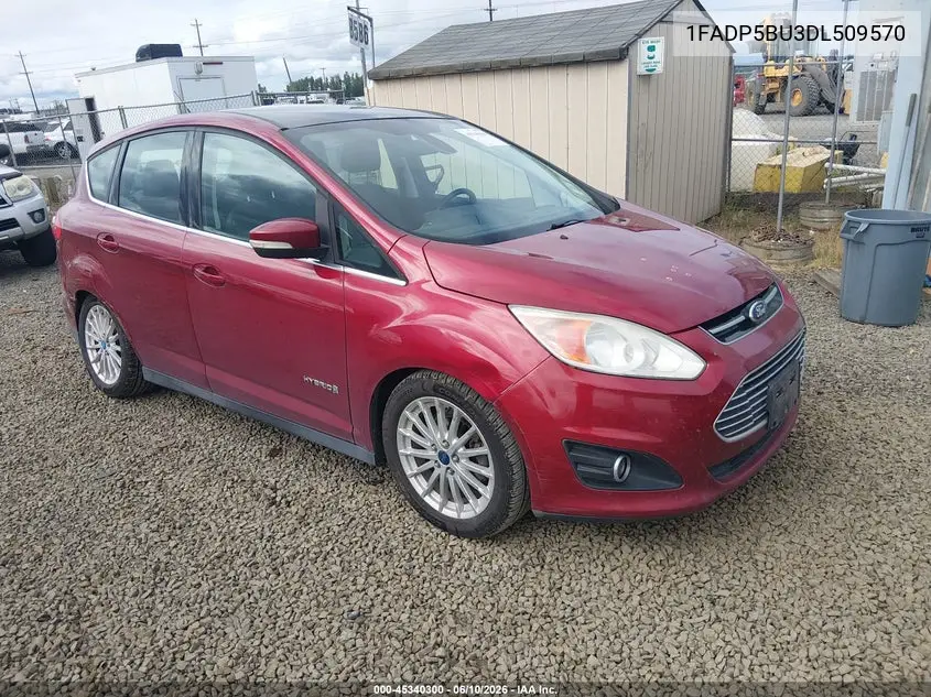 2013 Ford C-Max Hybrid Sel VIN: 1FADP5BU3DL509570 Lot: 45340300