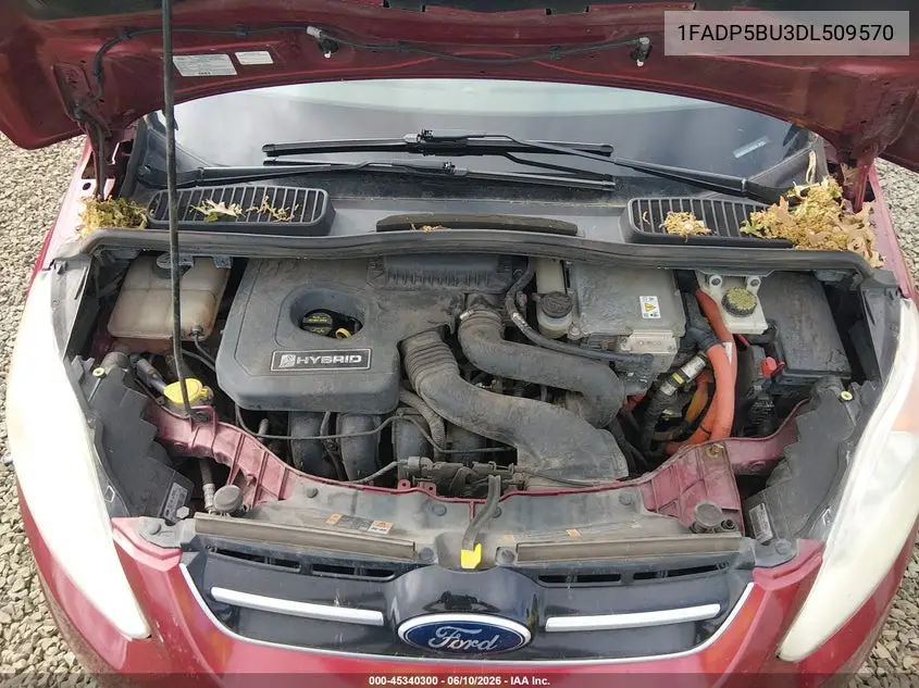 2013 Ford C-Max Hybrid Sel VIN: 1FADP5BU3DL509570 Lot: 45340300
