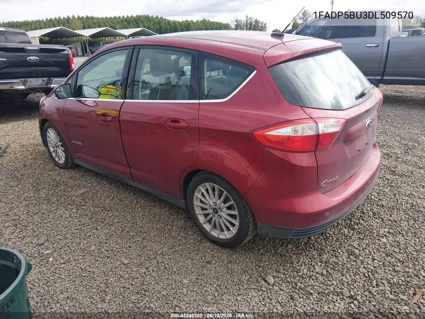 2013 Ford C-Max Hybrid Sel VIN: 1FADP5BU3DL509570 Lot: 45340300