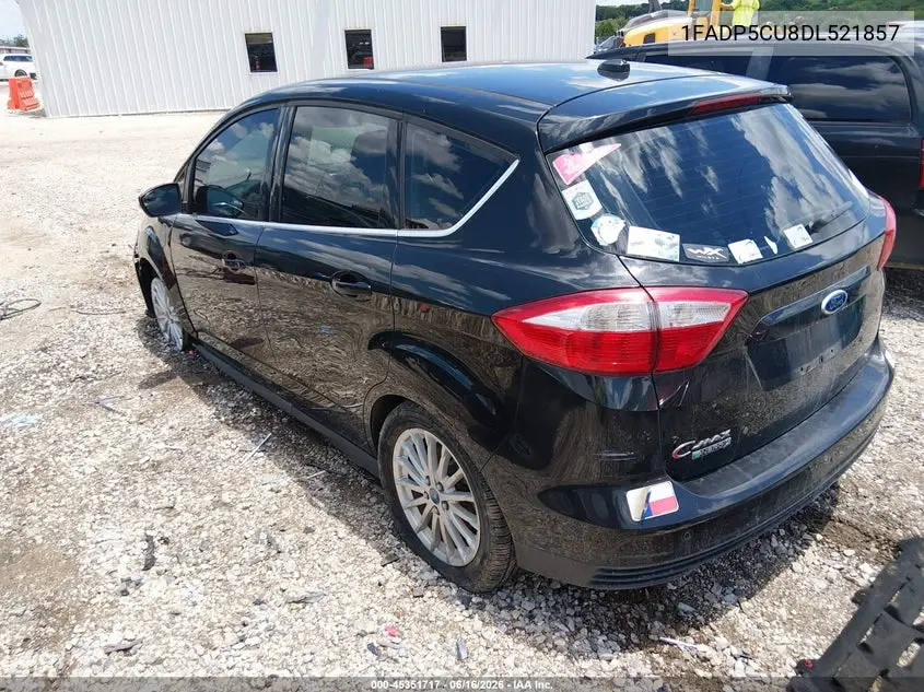 2013 Ford C-Max Energi Sel VIN: 1FADP5CU8DL521857 Lot: 45351717
